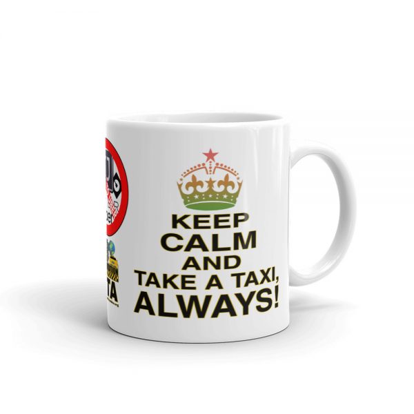 “KEEP CALM” Premium Glossy White Mug - Image 2