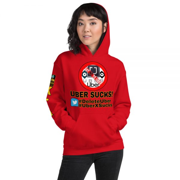 “UBER SUCKS!” Premium Soft & Heavy Blend Hoodie - Image 21