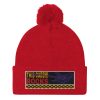 “THIS CABBIE ROCKS” Embroidered Pom-Pom Beanie - Image 10