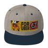 “I'M BAD FOR UBER” Embroidered Yupoong Snapback Hat - Image 27