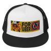 “I’M BAD FOR UBER” Embroidered Yupoong Trucker Cap - Image 4