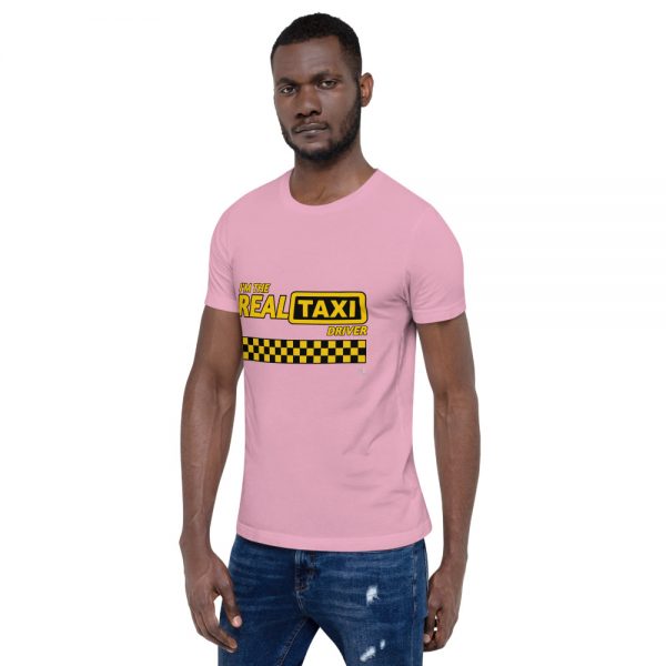 “I’M THE REAL TAXI DRIVER” Premium Bright Color T-Shirt - Image 12