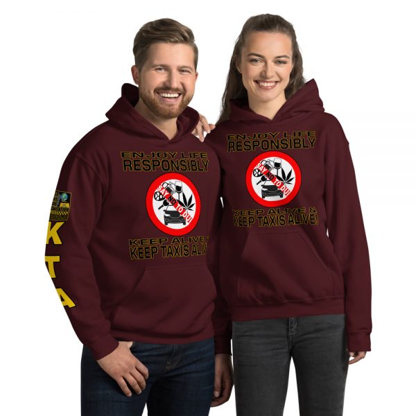 “ENJOY LIFE RESPONSIBLY” Premium Soft & Heavy Blend Hoodie - Image 9