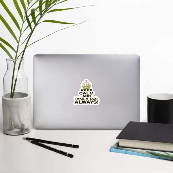 “KEEP CALM” Premium Kiss Cut Emblem Stickers - Image 3
