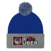 “SAY NO TO UBER – v2” Embroidered Pom-Pom Beanie - Image 8