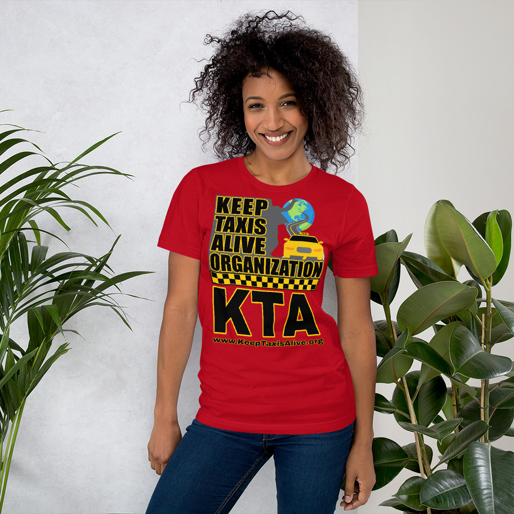 "KEEP TAXIS ALIVE ORGANIZATION" Premium Dark Color T-Shirt