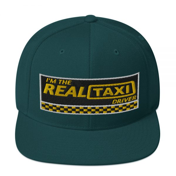 “I'M THE REAL TAXI DRIVER - v1” Embroidered Yupoong Snapback Hat - Image 21