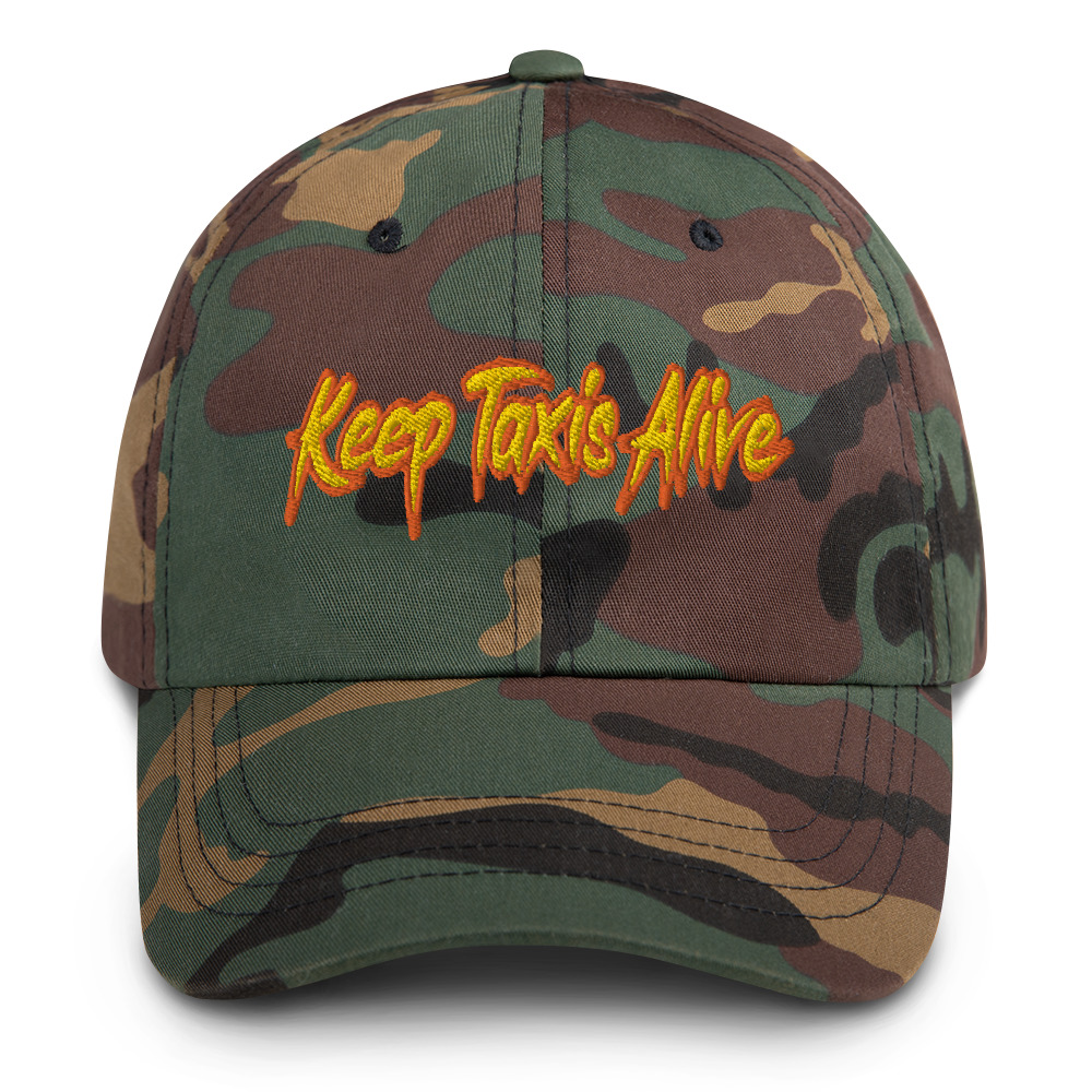 “KEEP TAXIS ALIVE – v2” Embroidered Yupoong Dad Hat