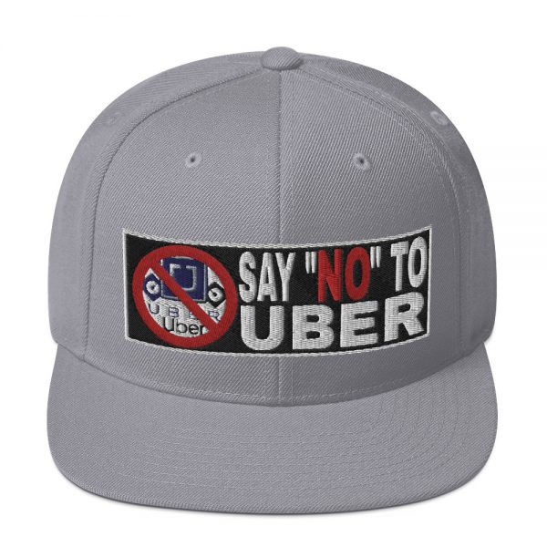 “SAY NO TO UBER - v2” Embroidered Yupoong Snapback Hat - Image 31