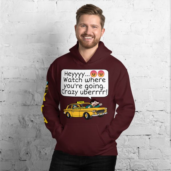 “CRAZY UBERRRR” Premium Soft & Heavy Blend Hoodie - Image 16
