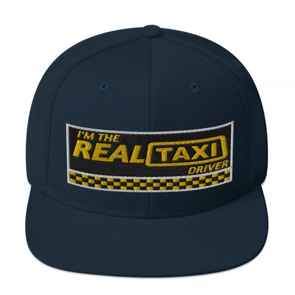 “I'M THE REAL TAXI DRIVER - v1” Embroidered Yupoong Snapback Hat - Image 15