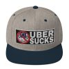 “UBER SUCKS” Embroidered Yupoong Snapback Hat - Image 27