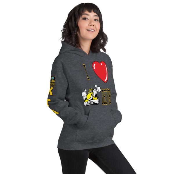 "I LOVE TAXI DRIVERS" Premium Soft & Heavy Blend Hoodie - Image 7