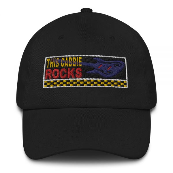 “THIS CABBIE ROCKS” Embroidered Yupoong Dad Hat - Image 2