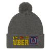“SAY NO TO UBER – v1” Embroidered Pom-Pom Beanie - Image 5