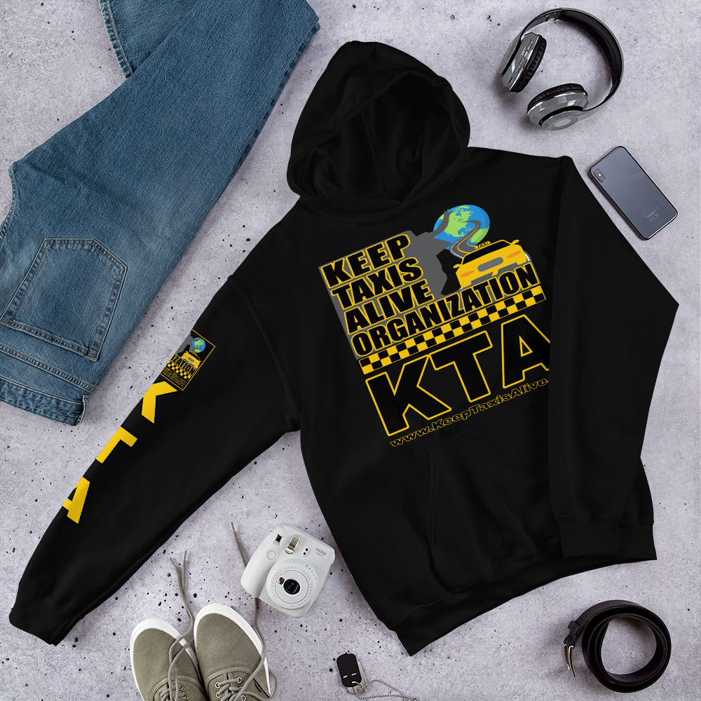 “KEEP TAXIS ALIVE ORGANIZATION” Premium Soft & Heavy Blend Hoodie