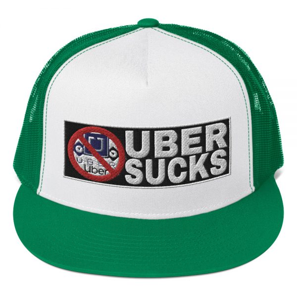 “UBER SUCKS” Embroidered Yupoong Trucker Cap - Image 5