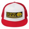 “FOLLOW THAT TAXI” Embroidered Yupoong Trucker Cap - Image 7