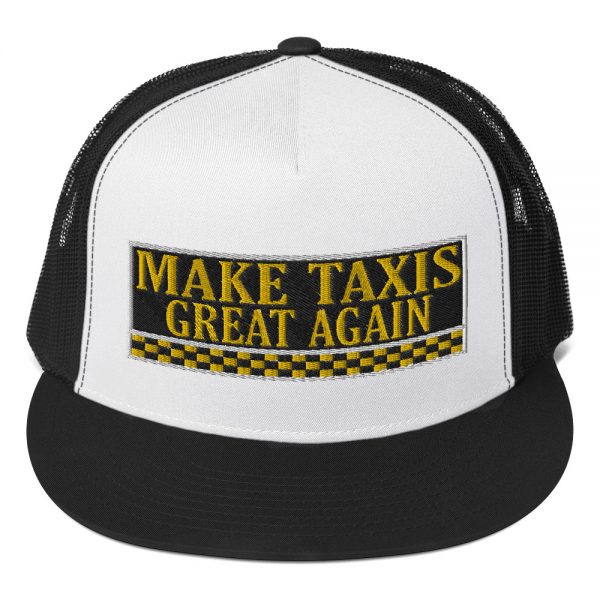 “MAKE TAXIS GREAT AGAIN” Embroidered Yupoong Trucker Cap - Image 5