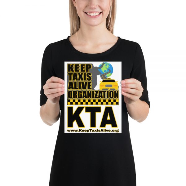 “KEEP TAXIS ALIVE ORGANIZATION” Premium Matte Paper Poster - Image 2