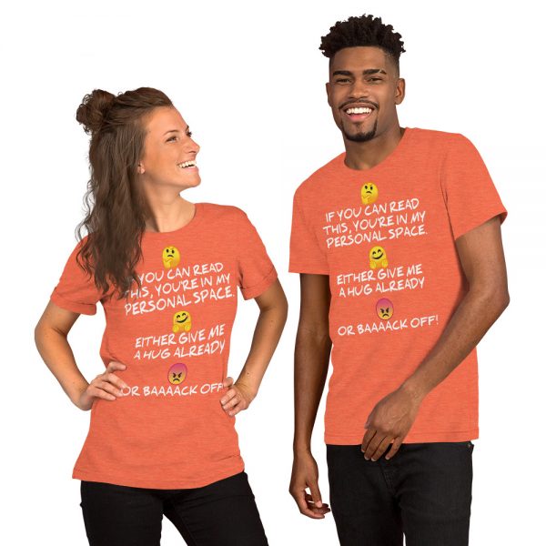 "MY PERSONAL SPACE" Premium Dark Color T-Shirt - Image 12