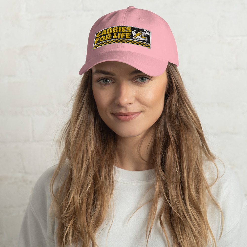 “CABBIES FOR LIFE” Embroidered Yupoong Dad Hat “CABBIES FOR LIFE” Embroidered Yupoong Dad Hat