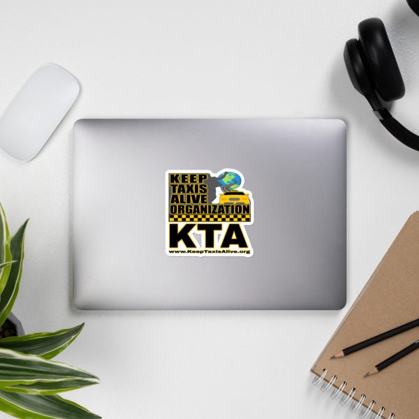 “KEEP TAXIS ALIVE ORGANIZATION” Premium Kiss Cut Emblem Stickers - Image 7