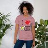 “I LOVE TAXI DRIVERS” Premium Bright Color T-Shirt - Image 9