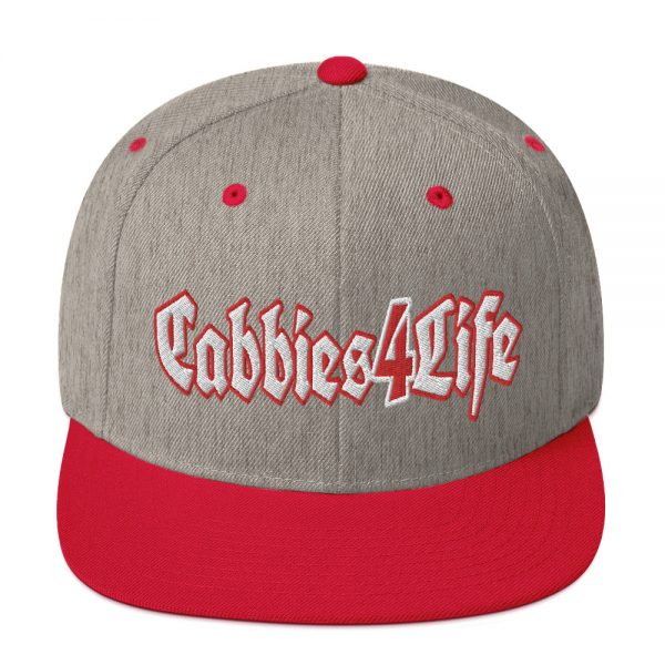 “CABBIES4LIFE” Embroidered Yupoong Snapback Hat - Image 29