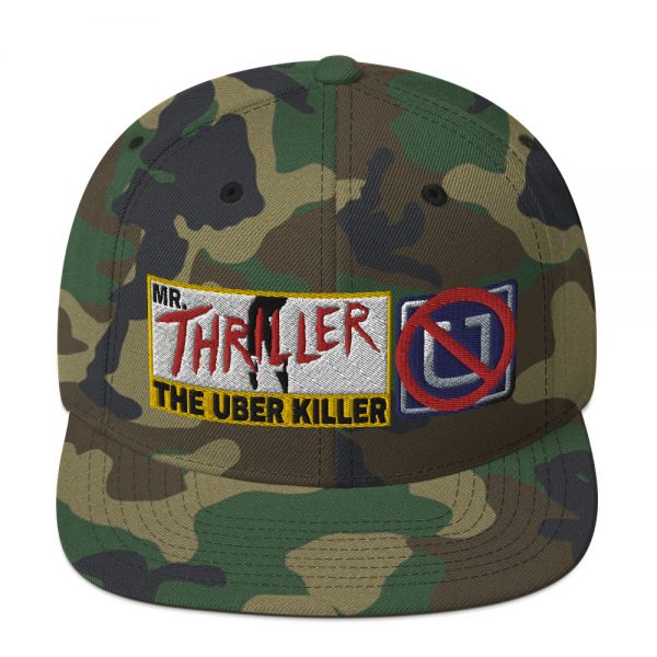 “MR. THRILLER, THE UBER KILLER” Embroidered Yupoong Snapback Hat - Image 12