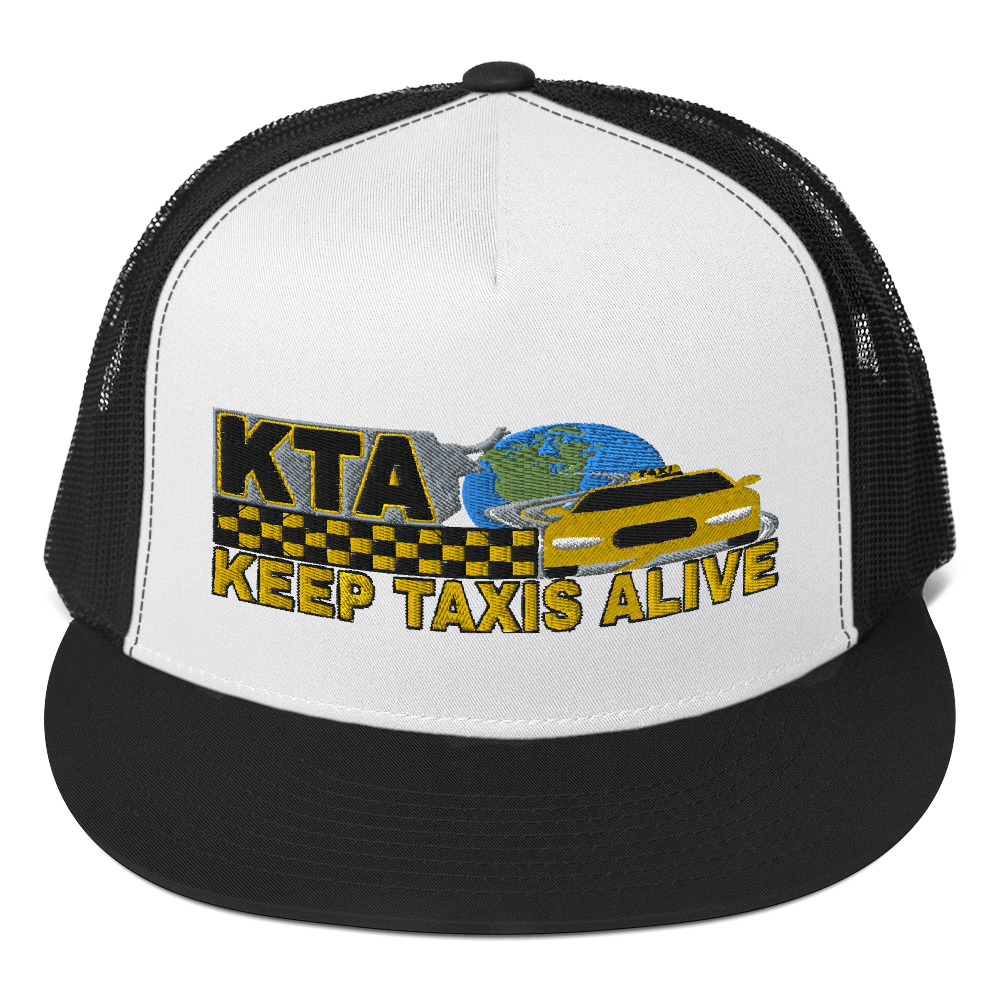 “KEEP TAXIS ALIVE – v1” Embroidered Yupoong Trucker Cap