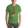 "I LOVE MY TAXI" Premium Dark Color T-Shirt - Image 7
