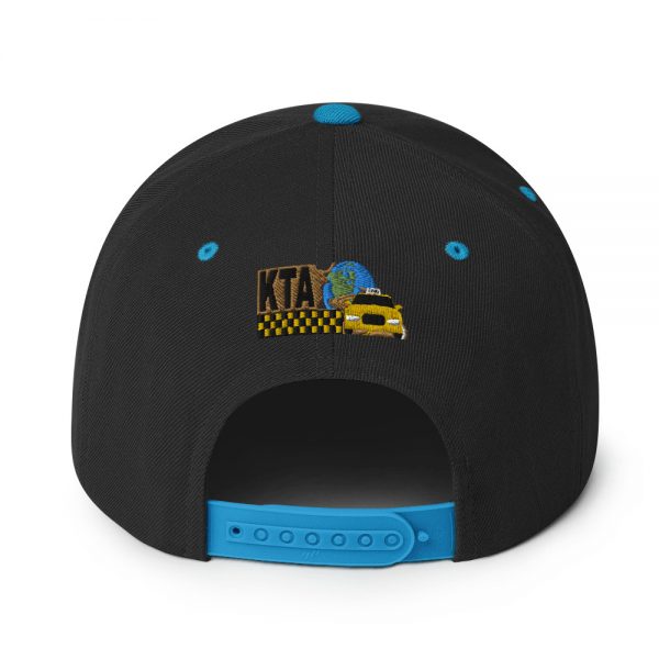“I LOVE MY TAXI” Embroidered Yupoong Snapback Hat - Image 3