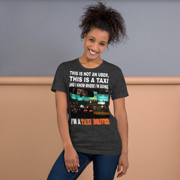"THIS IS NOT AN UBER" Premium Dark Color T-Shirt - Image 6