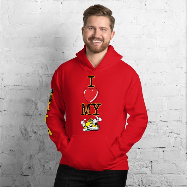 "I LOVE MY TAXI" Premium Soft & Heavy Blend Hoodie - Image 21