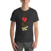 "I LOVE MY TAXI" Premium Dark Color T-Shirt - Image 6
