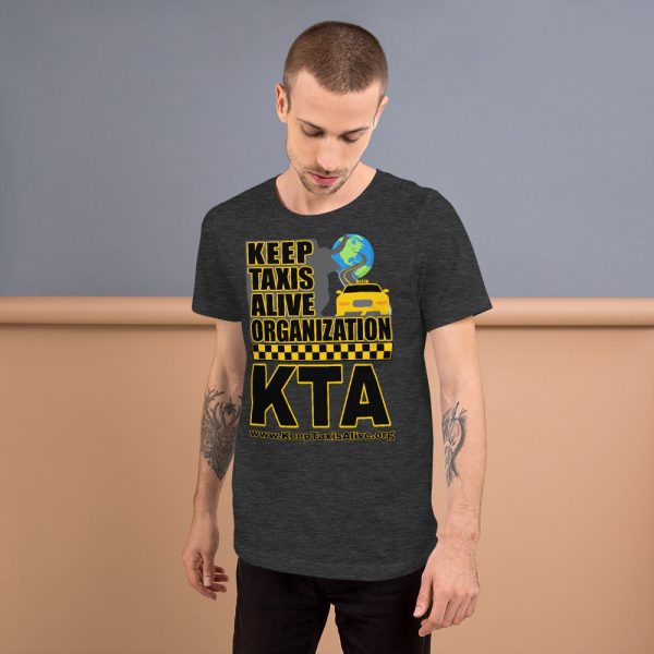 "KEEP TAXIS ALIVE ORGANIZATION" Premium Dark Color T-Shirt - Image 6