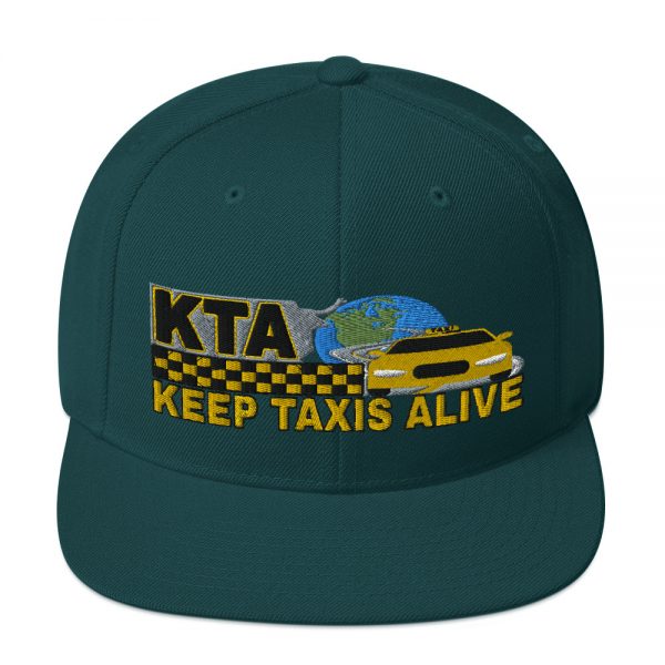 “KEEP TAXIS ALIVE - v1” Embroidered Yupoong Snapback Hat - Image 21
