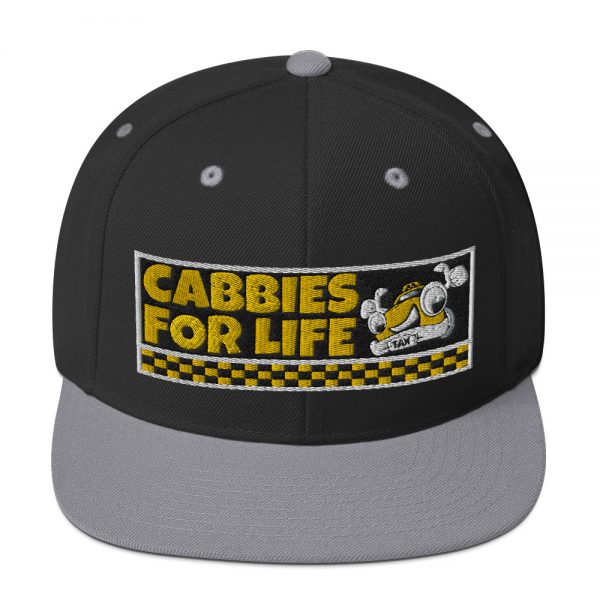 “CABBIES FOR LIFE” Embroidered Yupoong Snapback Hat - Image 10