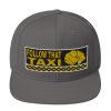 “FOLLOW THAT TAXI” Embroidered Yupoong Snapback Hat - Image 14