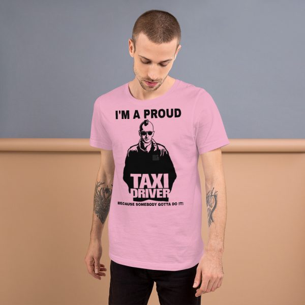 "I'M A PROUD TAXI DRIVER" Premium Bright Color T-Shirt - Image 12