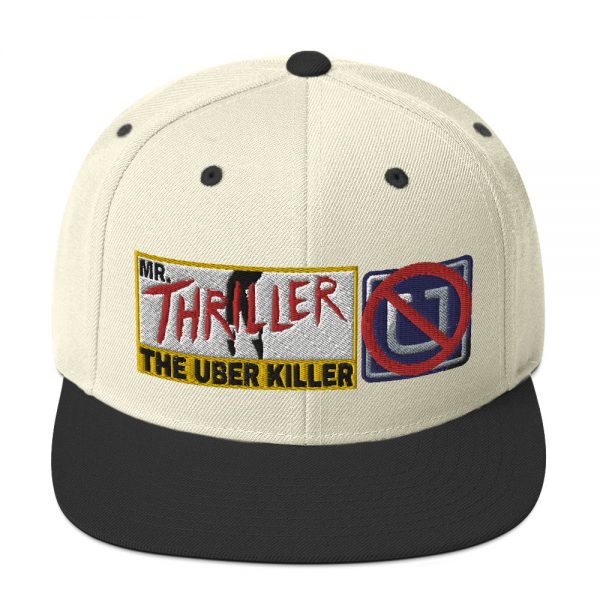 “MR. THRILLER, THE UBER KILLER” Embroidered Yupoong Snapback Hat - Image 35