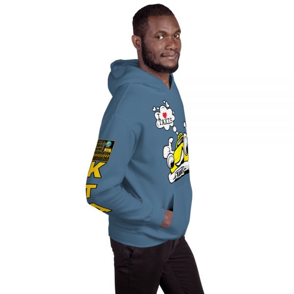 "I LOVE TAXIS" Premium Soft & Heavy Blend Hoodie - Image 13