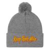 “KEEP TAXIS ALIVE – v2” Embroidered Pom-Pom Beanie - Image 7