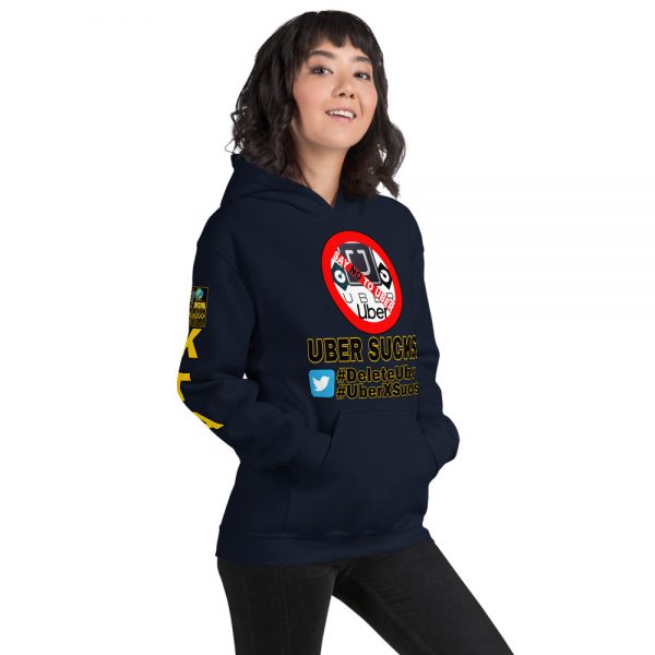 “UBER SUCKS!” Premium Soft & Heavy Blend Hoodie - Image 8
