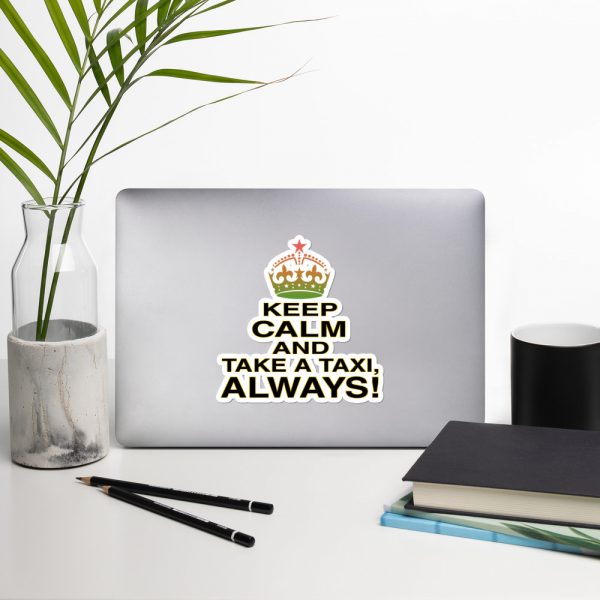 “KEEP CALM” Premium Kiss Cut Emblem Stickers - Image 8