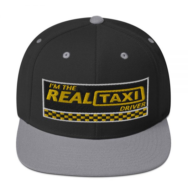 “I'M THE REAL TAXI DRIVER - v1” Embroidered Yupoong Snapback Hat - Image 10