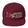 “I LOVE TAXI DRIVERS” Embroidered Yupoong Snapback Hat - Image 35
