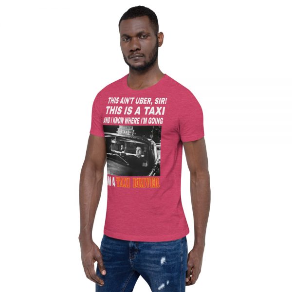 "THIS AIN'T UBER SIR!" Premium Dark Color T-Shirt - Image 35