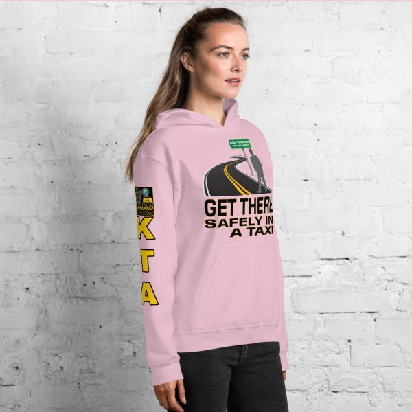 “GET THERE SAFELY IN A TAXI” Premium Soft & Heavy Blend Hoodie - Image 20